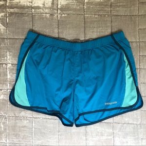 W's Patagonia Strider running shorts, blue, M